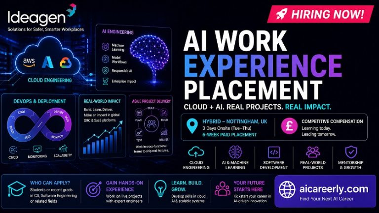 ideagen ai work experience