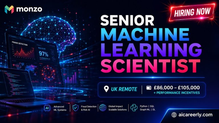 monzo senior machine learning
