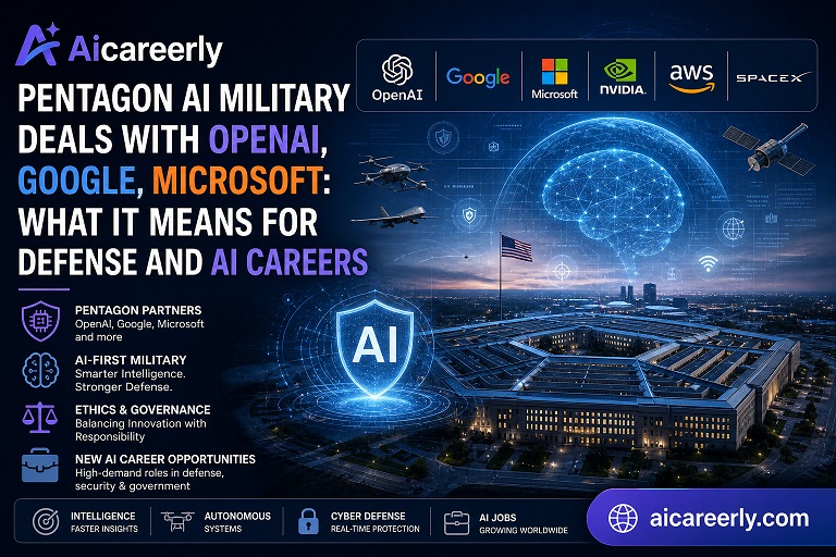 Pentagon AI Military Deals With OpenAI, Google, Microsoft: What It Means for Defense and AI Careers pentagon ai deals