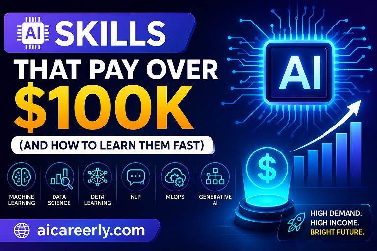 AI Skills That Pay Over $100K (And How to Learn Them Fast) skills over 100k