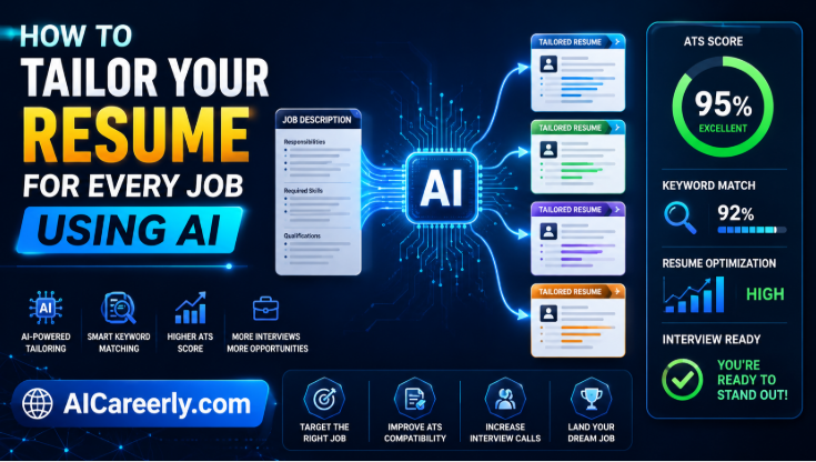How to Tailor Your Resume for Every Job Using AI personalize resume for job