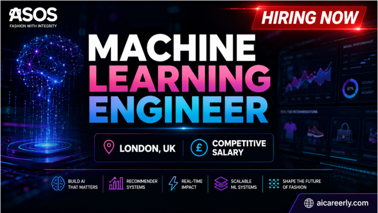 Machine Learning Engineer – London (Hybrid) | Visa + Salary Insights asos ml job