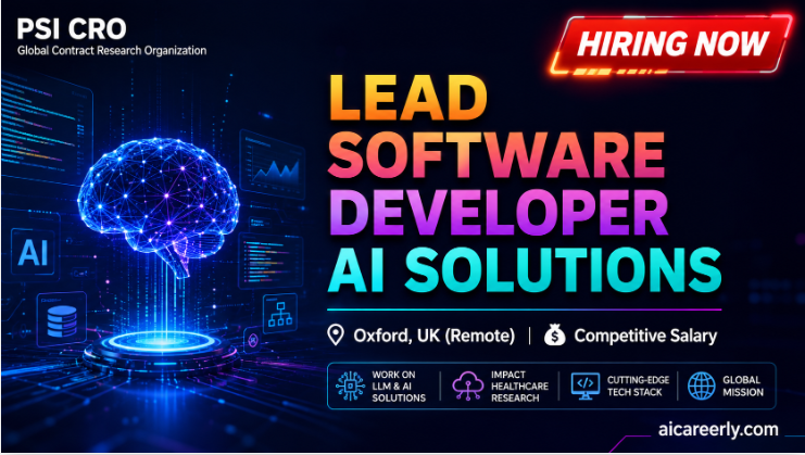 Lead Software Developer (AI Solutions) – Oxford, UK | Visa + Salary Insights psi job lead ai